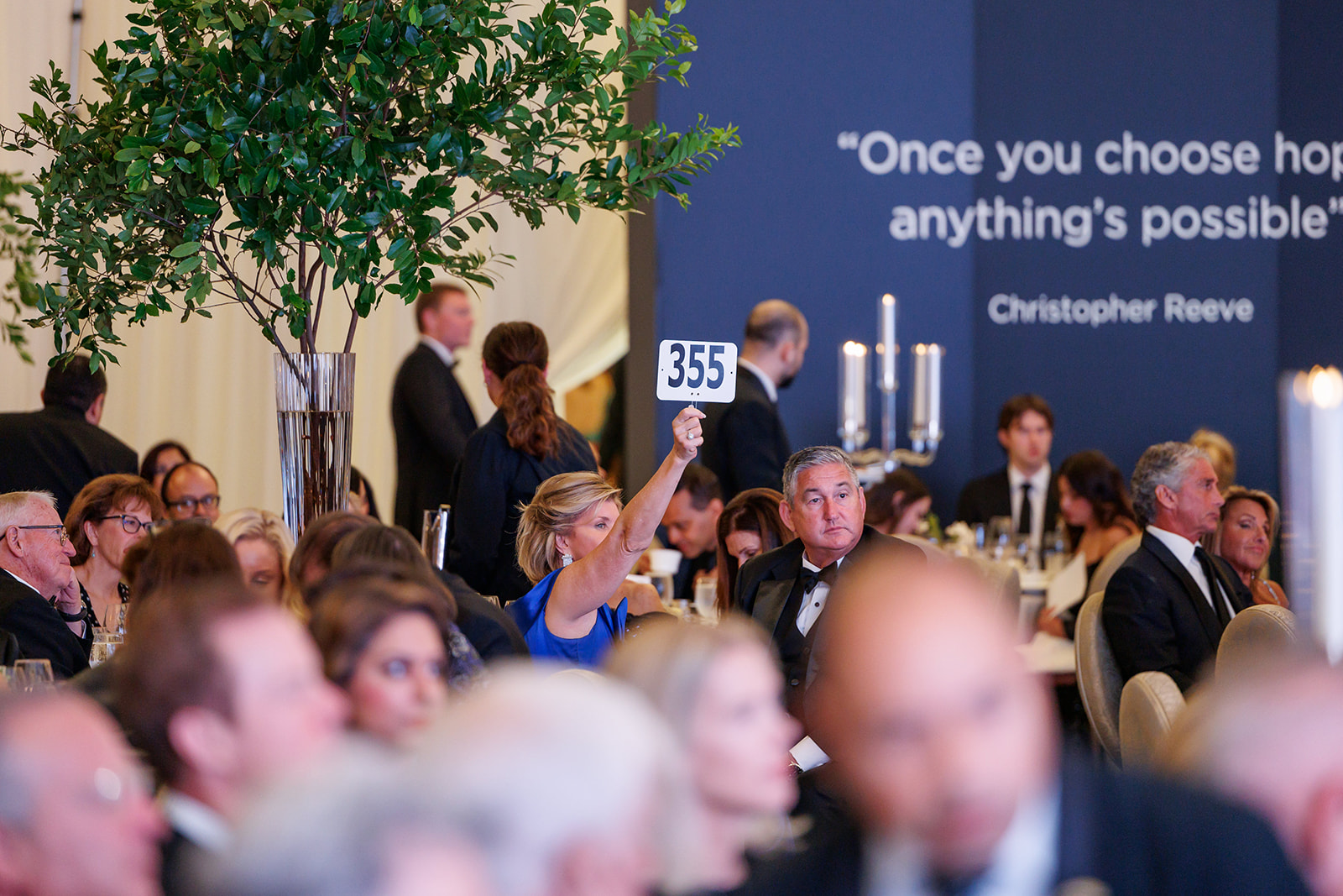 Hope Gala auction moment 9
