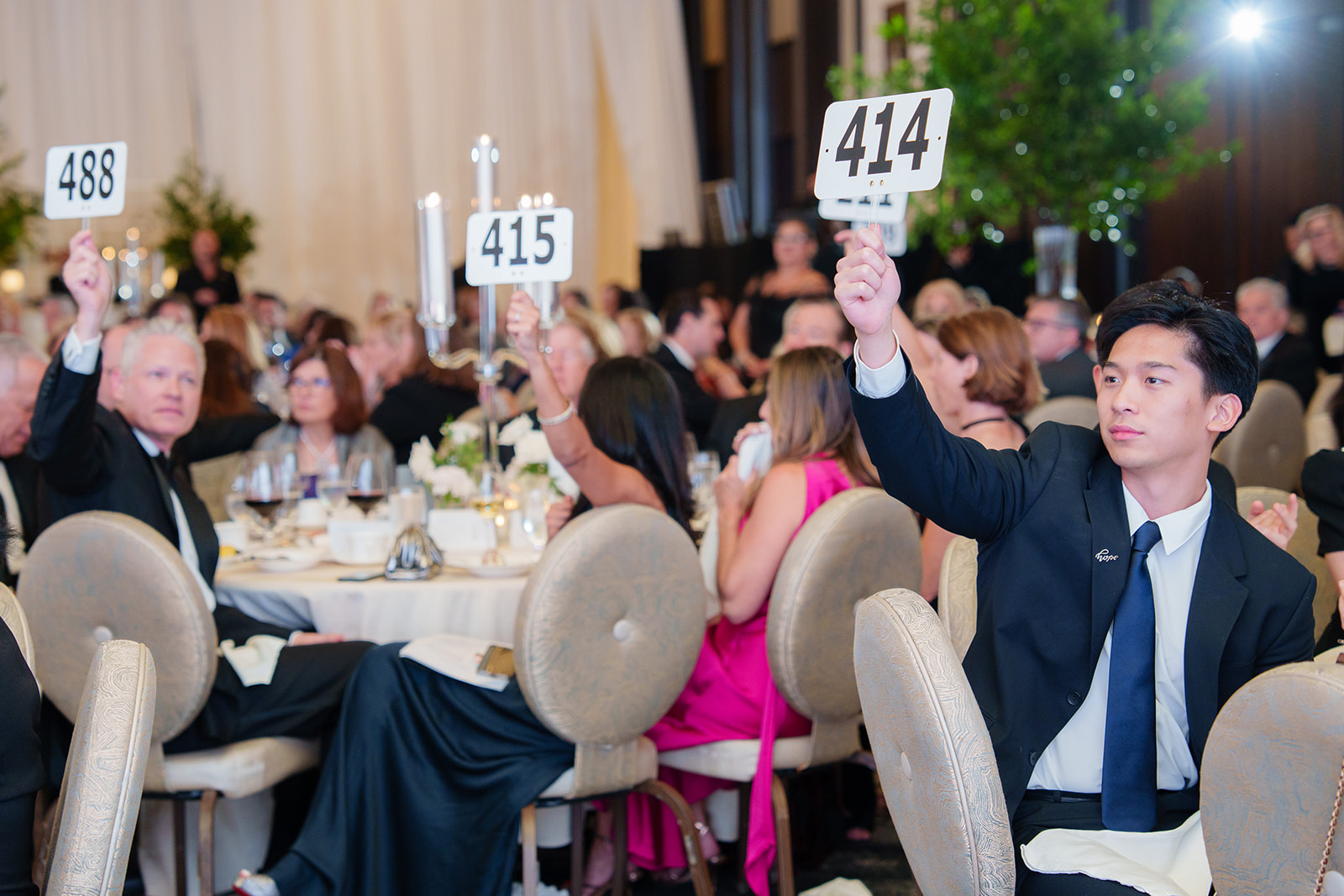 Hope Gala auction moment 3