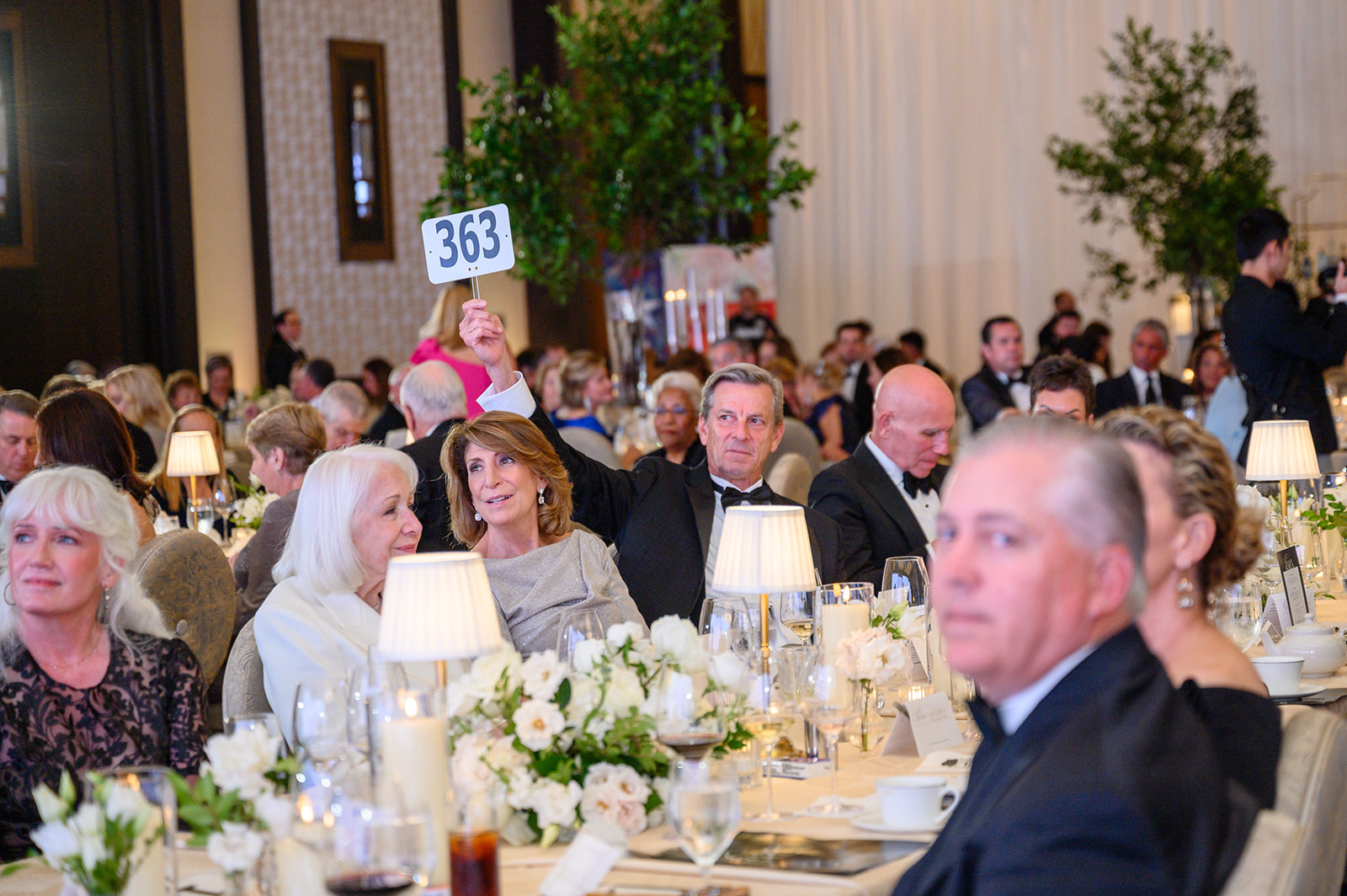Hope Gala auction moment 1